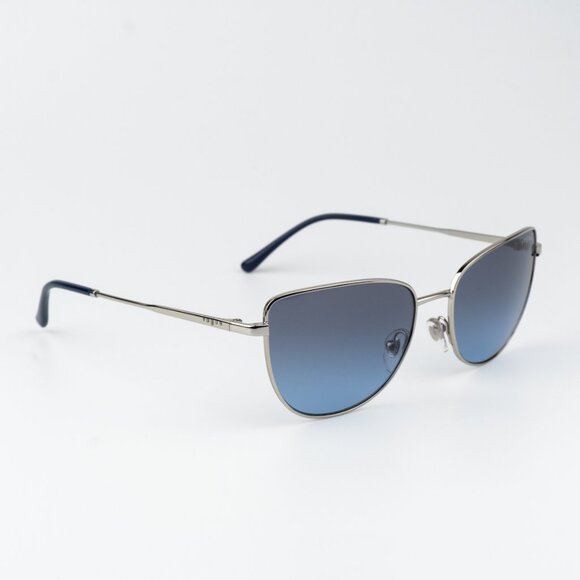 Vogue Women Sunglasses Silver Blue Grey Gradient Butterfly VO4233S 323/V154 NEW - Picture 8 of 9